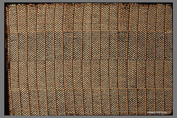 Textile sample, Anni Albers (American (born Germany), Berlin 1899–1994 Orange, Connecticut), Cotton and synthetic 