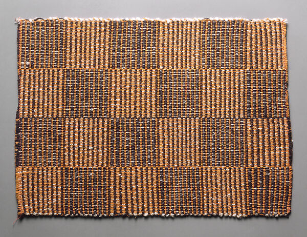 Textile sample, Anni Albers (American (born Germany), Berlin 1899–1994 Orange, Connecticut), Cotton 