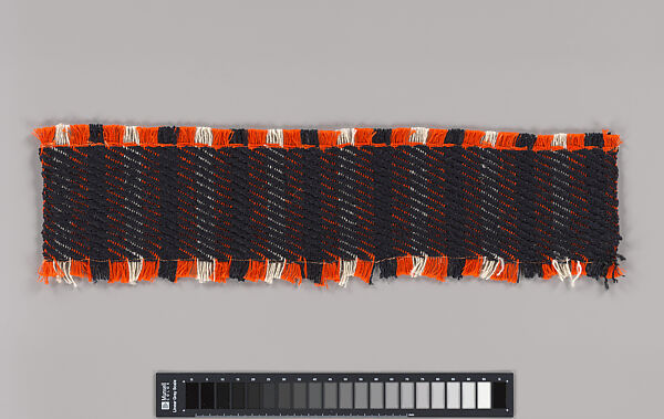 Textile sample, Anni Albers (American (born Germany), Berlin 1899–1994 Orange, Connecticut), Linen and cotton 