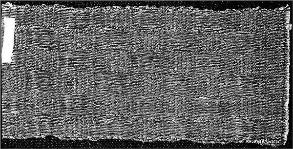 Textile sample, Anni Albers (American (born Germany), Berlin 1899–1994 Orange, Connecticut), Cotton 