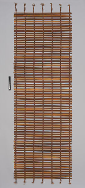 Free Hanging Screen, Anni Albers (American (born Germany), Berlin 1899–1994 Orange, Connecticut), Walnut lath, dowels, waxed harness-maker thread 