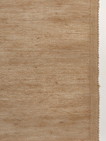 Textile sample, Anni Albers (American (born Germany), Berlin 1899–1994 Orange, Connecticut), Cellophane, jute