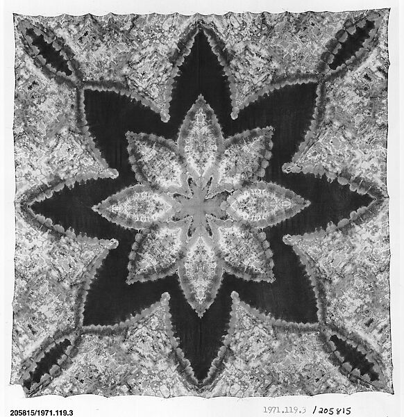 Textile length, Will and Eileen Richardson (American), Silk, chiffon 
