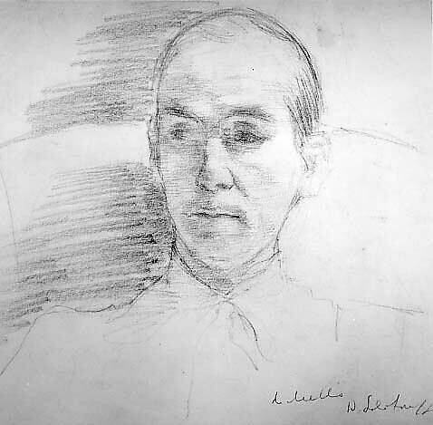 Dr. de Mello, Boris Solotareff (American (born Romania), Bendare 1889–1966 New York), Graphite on paper 