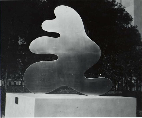 Seuil-Configuration, Jean Arp (French (born Germany), Strasbourg 1886–1966 Basel), Satin finished washed stainless steel 