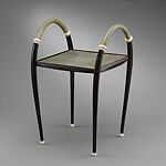 Table, Clément Rousseau (French, 1872–1950), Ebony, sharkskin, ivory, brass