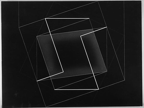 Transformation of a Scheme No. 8, Josef Albers (American (born Germany), Bottrop 1888–1976 New Haven, Connecticut), Engraving on formica 