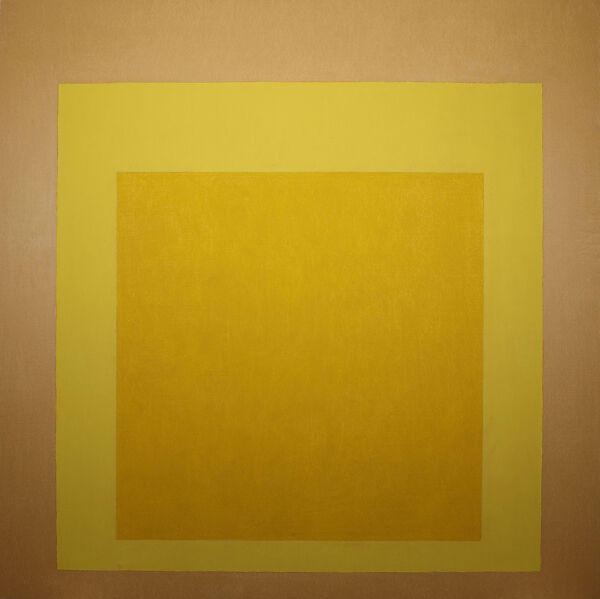 Homage to the Square: Dilated, Josef Albers (American (born Germany), Bottrop 1888–1976 New Haven, Connecticut), Oil on Masonite 