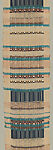 Room divider, Dorothy Liebes (American, Santa Rosa, California 1897–1972 New York), Wood, chenille, various fibers, Lurex (aluminum foil, plastic-coated)