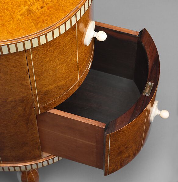 Cabinet, Emile-Jacques Ruhlmann (French, Paris 1879–1933 Paris), Amboyna, ivory