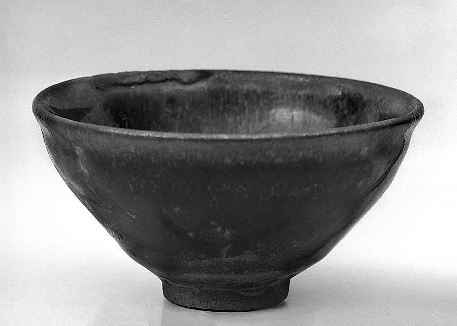 Bowl, Brown ware with heavy brownish-black glaze (Jian ware), China 