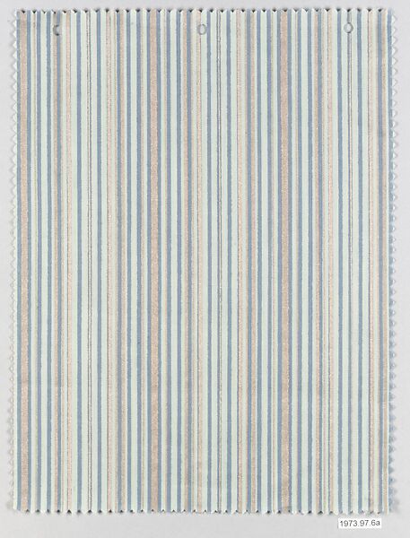 "Malmaison" Textile sample, Countess Elsie Lee Gozzi (American), Cotton