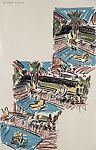Palm Springs Drawings, Michael Hurson  American, Pastel on paper