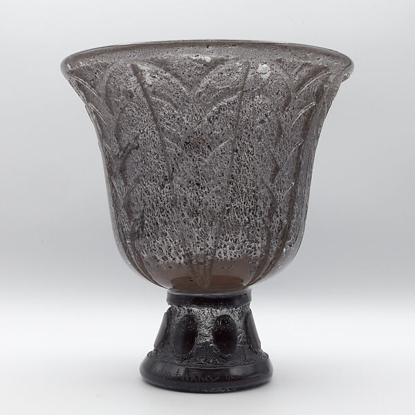 Vase, Daum Frères (French), Glass 