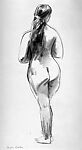 Nude, Eugene Speicher (American, Buffalo, New York 1883–1962 Woodstock, New York), Graphite and wash on paper 