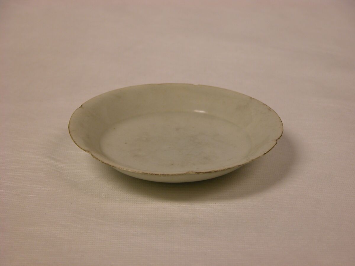 Saucer, Pottery (Ding ware), China 