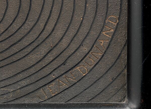 African Woman, Jean Dunand (French (born Switzerland), Lancy 1877–1942 Paris), Lacquered wood, oxidized copper