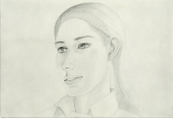 Susan, Alex Katz (American, born Brooklyn, New York, 1927), Graphite on paper 