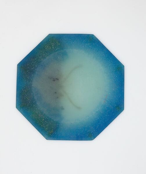 Plate, Almeric Walter (French, Sèvres 1859–1942 Nancy), Pate-de-verre