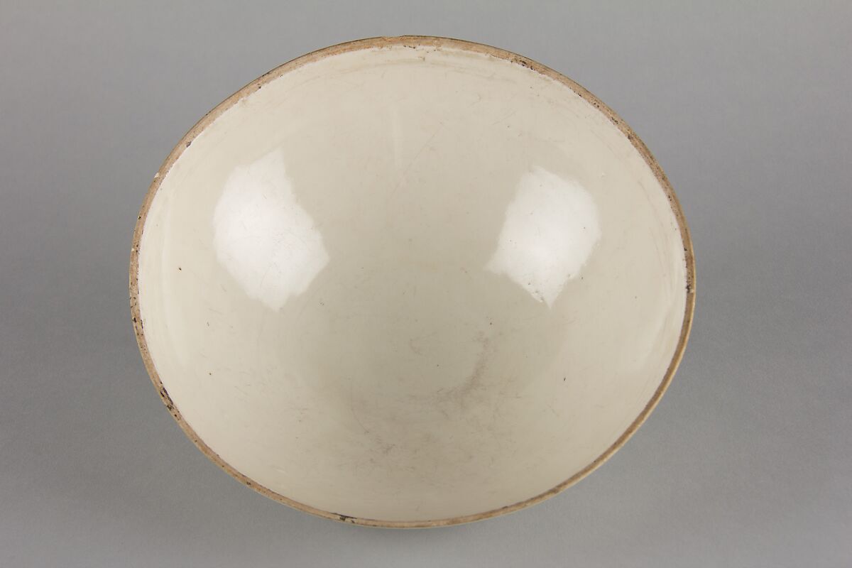Bowl, Porcelain with white glaze (Ding ware), China 