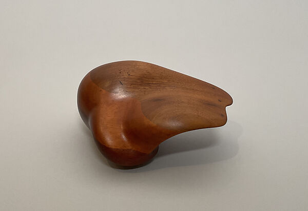 Sculpture, James Prestini (American, Waterford, Connecticut 1908–1993 Berkeley, California), Black walnut, Cuban mahogany, Mexican mahogany