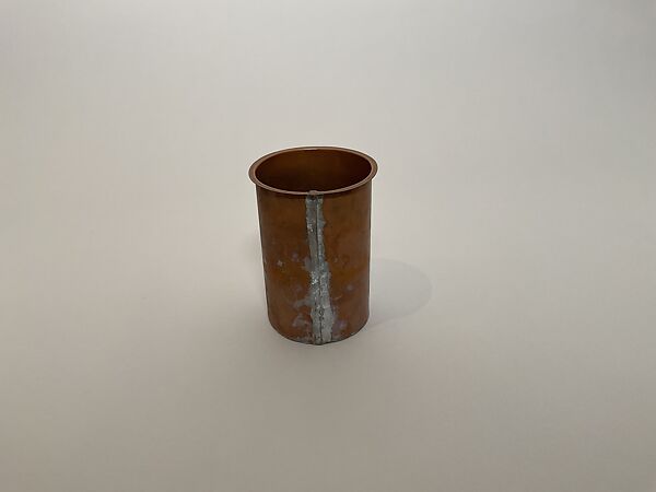 Vase, James Prestini (American, Waterford, Connecticut 1908–1993 Berkeley, California), Cherry with copper liner