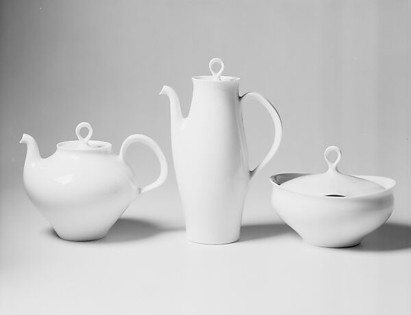 Theme Formal, Russel Wright (American, Lebanon, Ohio 1904–1976 New York), Porcelain 