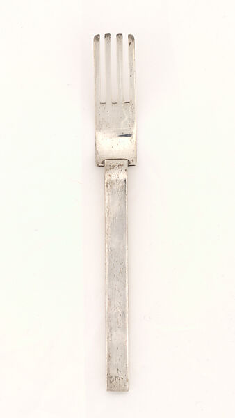 Forks, Russel Wright (American, Lebanon, Ohio 1904–1976 New York), Silver, stainless steel