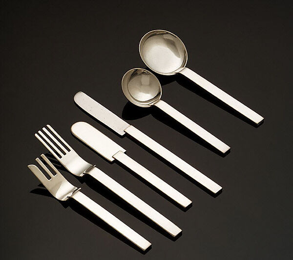 Forks, Russel Wright (American, Lebanon, Ohio 1904–1976 New York), Silver, stainless steel 