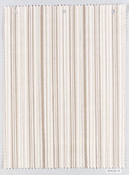 "Malmaison" Textile sample, Fortuny (Italian, founded 1906), Cotton