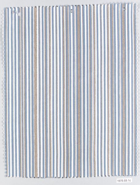 "Malmaison" Textile sample, Fortuny (Italian, founded 1906), Cotton