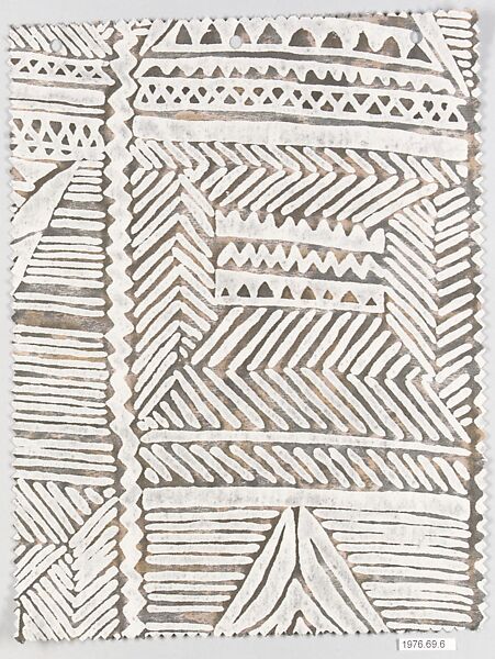"Mayan" Textile sample, Fortuny (Italian, founded 1906), Cotton 