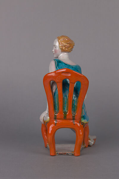 Figure, Unknown Designer, Glazed earthenware