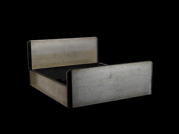 Bed, Jean Dunand (French (born Switzerland), Lancy 1877–1942 Paris), Lacquered wood