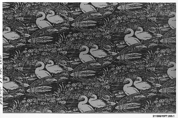 Textile sample, Laura Ashley (British, Merthyr Tydfil, South Wales 1925–1985 Coventry), Cotton 