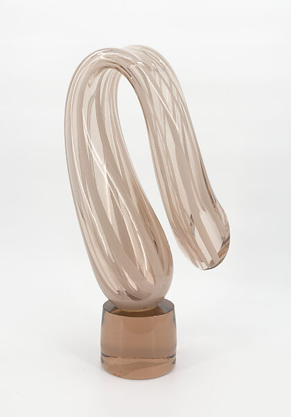 Amber Twist, Harvey K. Littleton (American, Corning, New York 1922–2013 Spruce Pine, North Carolina), Glass