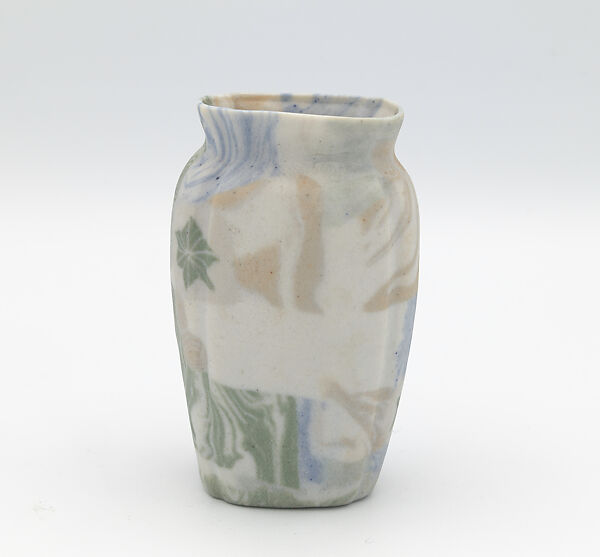 Vase, Unknown Designer, Glass (pâté-de-verre), French