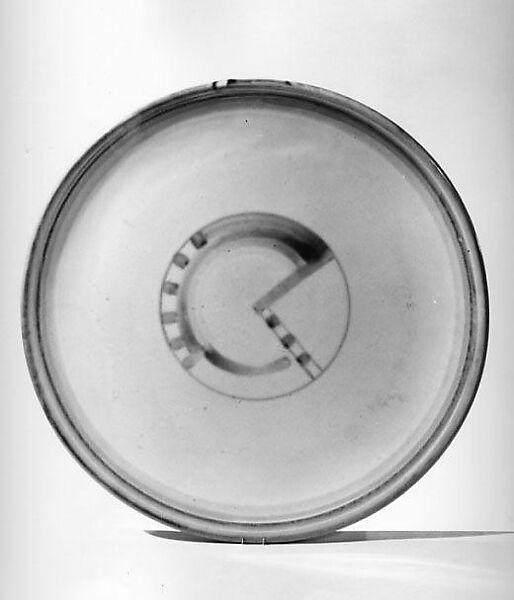 Plate, Unknown Designer, Tin-glazed earthenware, German 