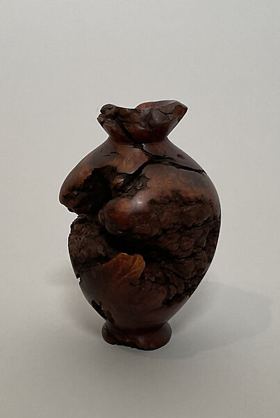 Vase, Melvin Lindquist (American, Kingsburg, California 1911–2000 Quincy, Florida), Burled manzanita wood