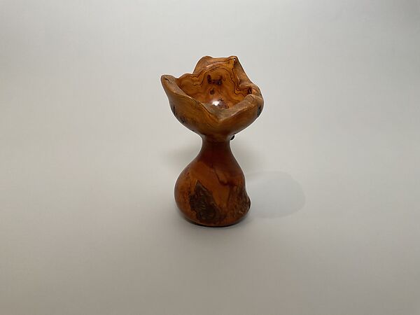 Brancusi Cup, Mark Lindquist (American, born 1949), Cherry burl, Elm burl and soapstone