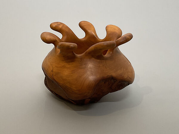 Lapping Wavelet Bowl, Mark Lindquist (American, born 1949), Elm burl