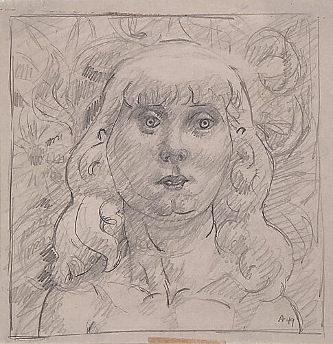 Untitled (woman's head)