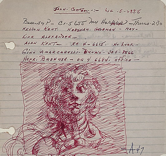 Untitled (woman's head)