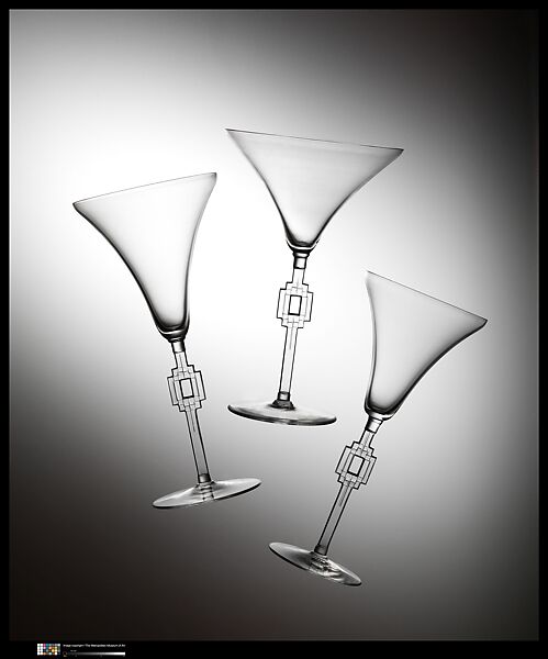 "Hagueneau" Champagne glass, René-Jules Lalique (French, Aÿ 1860–1945 Paris), Glass 
