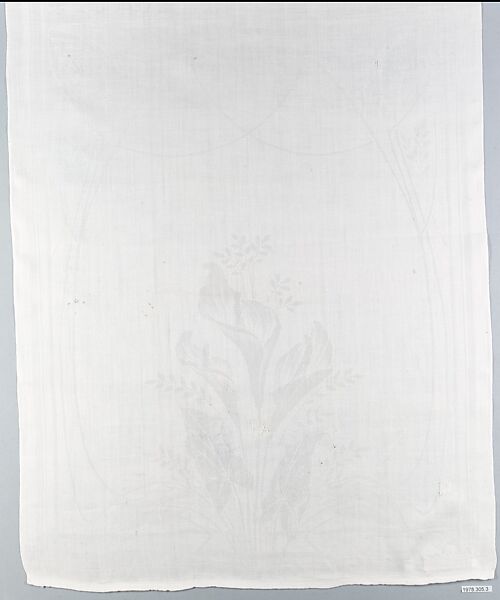 Face towel, Unknown Designer, Linen 