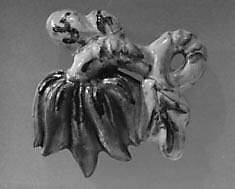 Brooch, Vally Wieselthier (Austrian, Vienna 1895–1945 New York), Glazed earthenware 