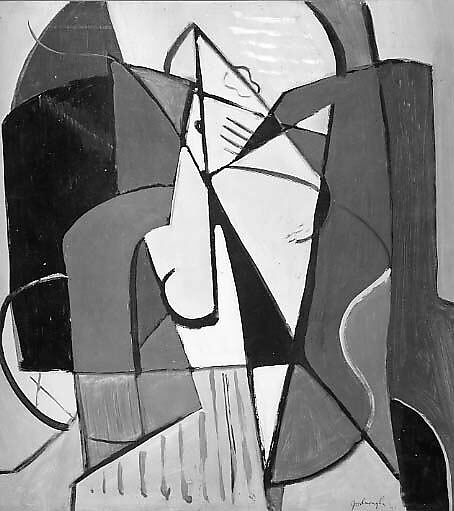 Untitled, Robert Goodnough (American, Cortland, New York 1917–2010 White Plains, New York), Matte opaque paint on paper 