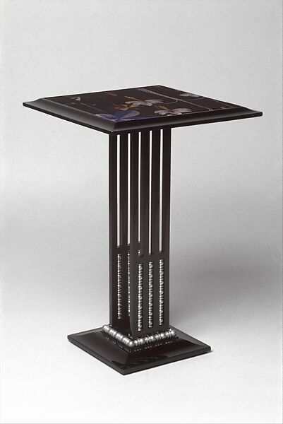 Table, Joseph Urban (American (born Austria), Vienna 1872–1933 New York), Wood, silk 
