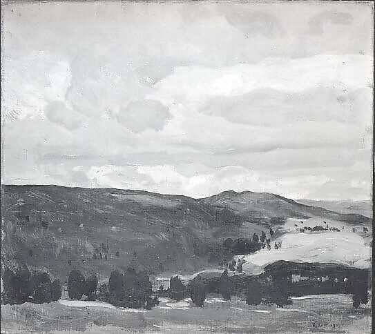 Berkshire Winter, Rockwell Kent (American, Tarrytown, New York 1882–1971 Plattsburgh, New York), Oil on canvas 