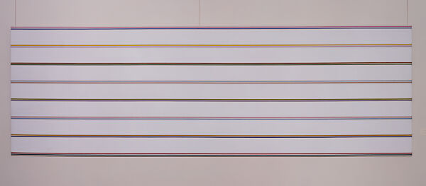 Coarse Shadow, Kenneth Noland (American, Asheville, North Carolina 1924–2010 Port Clyde, Maine), Magna on canvas 